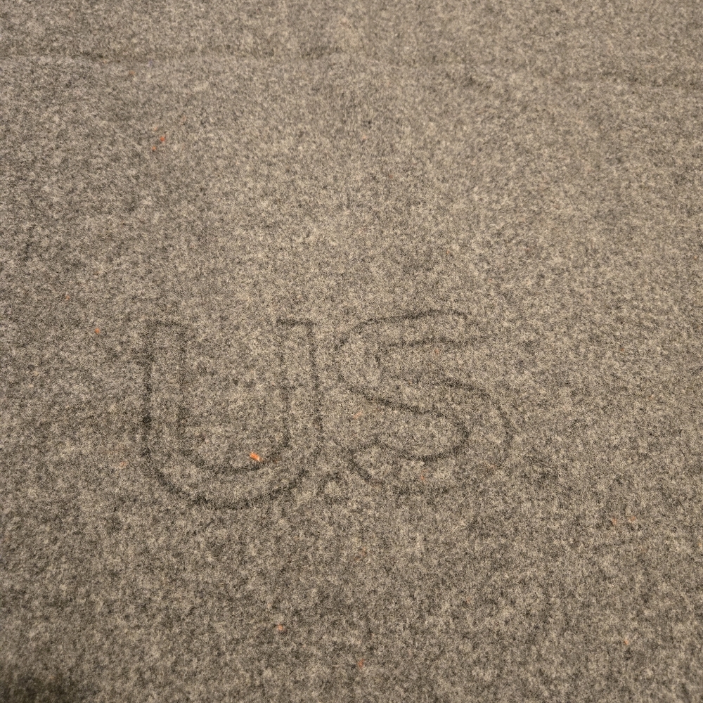 Vintage 1954 U.S. Navy Wool Blanket – 76" x 58"